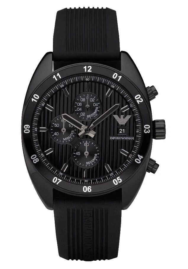 Relógios de pulso Casual de Borracha Emporio Armani