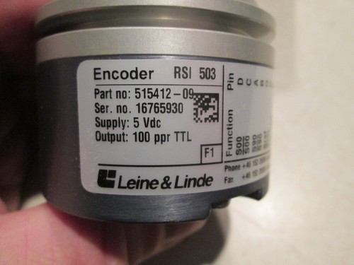 LEINE & LINDE 515412-09 ENCODER **NEW** - Picture 2 of 6