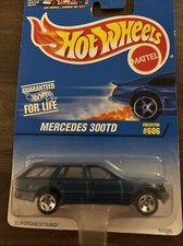 1997 Hot Wheels Green Mercedes 300TD (b)