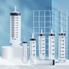 100-500ML Reusable Big Large Plastic Hydroponics Nutrient Measuring Syringe