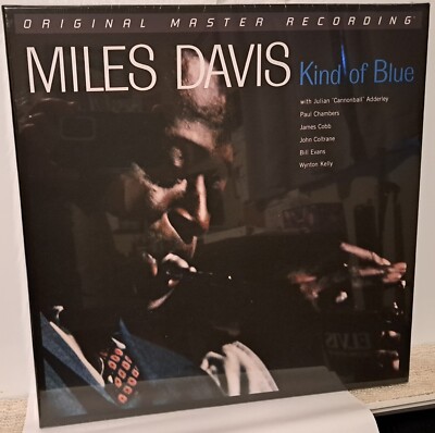 LAST ONE! Miles Davis KIND OF BLUE 2 LP Boxed Set MoFi Vinyl 45RPM #20245