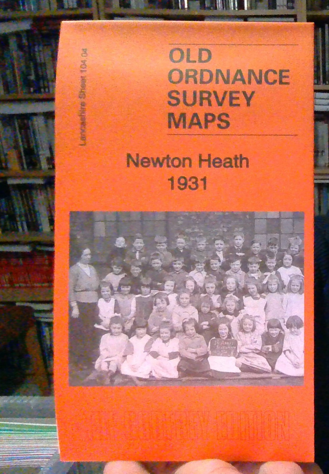 MAP OF Newton Heath 1931: Lancashire Sheet 104.04c by Alan Godfrey NEW