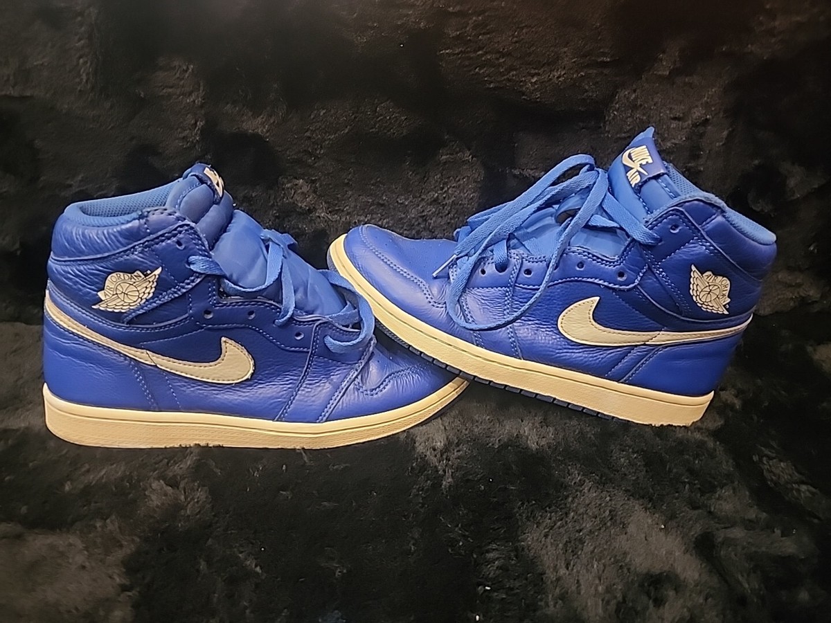 シューズ(男性用) Nike Air Jordan 1 High Hyper  28cm Nike Air Jordan 1 Retro OG Hyper Royal Men's Sneakers Shoes