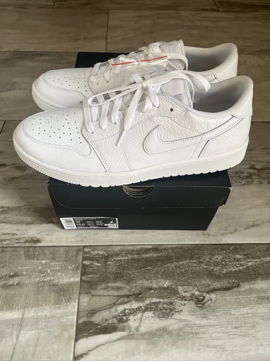 Jordan 1 Low Golf Triple White 2022 for Sale | Authenticity 