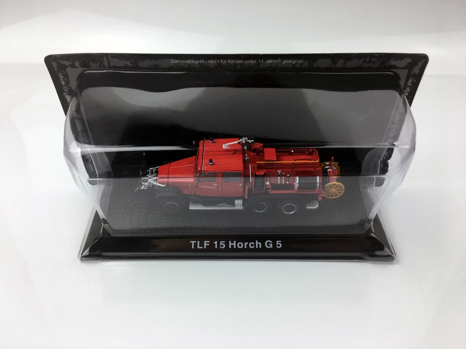 Atlas 1:72 TLF 15 Horch G 5 Fire Engine Diecast Metal Model - Image 2 of 4