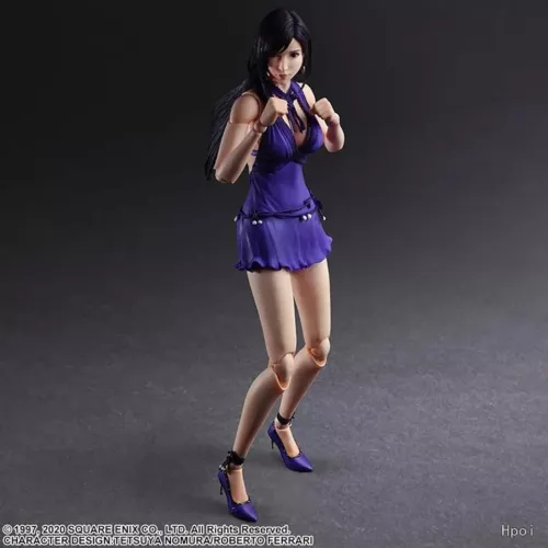 25cm PLAY ARTS Kai Final Fantasy VII Remake Tifa Lockhar Action Figure Game Toy - Bild 7 von 17