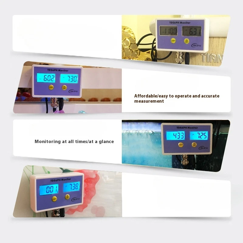 Fish Tank Water Quality Detector TDS Value PH Value Monitoring Water Quality - Image 2 of 4