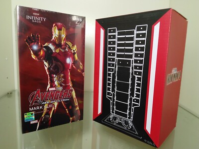 action figure Marvel IRON MAN Mark XLIII MK43 Hall of Armour LED