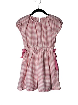 Crewcuts Pink Gingham Dress Fit & Flare Cap Sleeve Pockets Linen Cotton Girls 6 | eBay Crewcuts Pink Gingham Dress Fit & Flare Cap Sleeve Pockets Linen Cotton Girls 6 | eBay