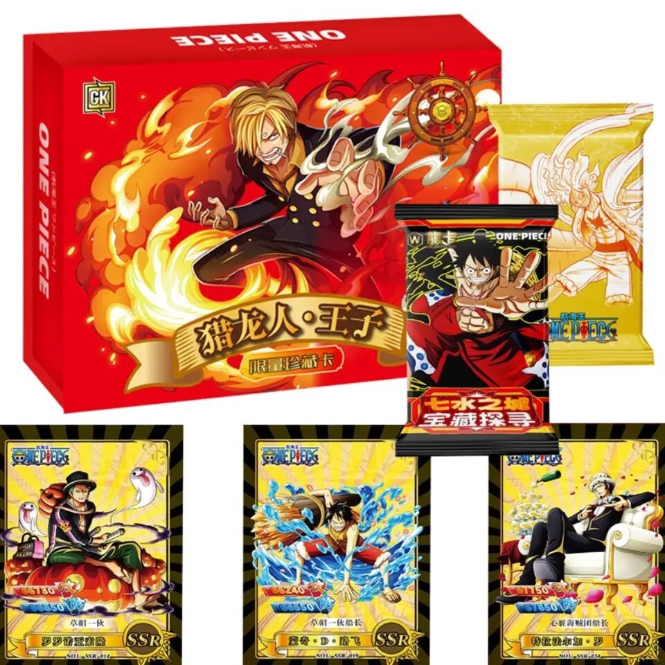 One Piece Trading Card Premium Box Anime CCG Sanji GK Box | eBay