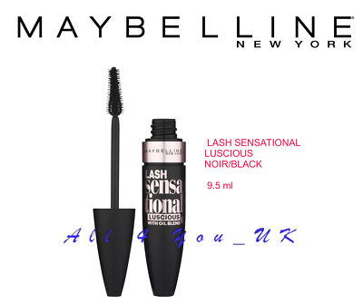 Maybelline Lash Sensational Mascara - LUSCIOUS VERY BLACK 9,5 ml