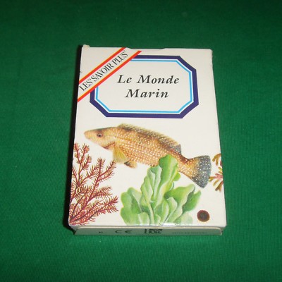 Learn More Style 7 Families FISH Themed Marine World Card Game