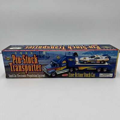 2000 Pro Stock Transporter Sunoco W/ Live-Action Stock Car