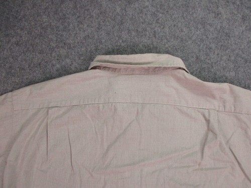 Polo Ralph Lauren Camicia Uomo Beige Medio Sport Casual 100% Cotone Bottone Lowell - Foto 8 di 14