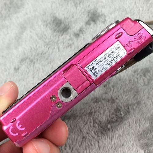 FUJIFILM FinePix Z10fd 7.2MP Compact Digital Camera Pink Tested and Works - Picture 8 of 12
