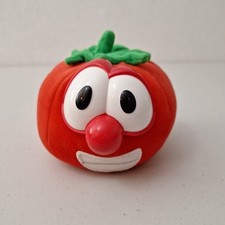 Vintage 1999 Veggie Tales Bob the Tomato C.R. Gibson Plush Bean Bag Vegetable