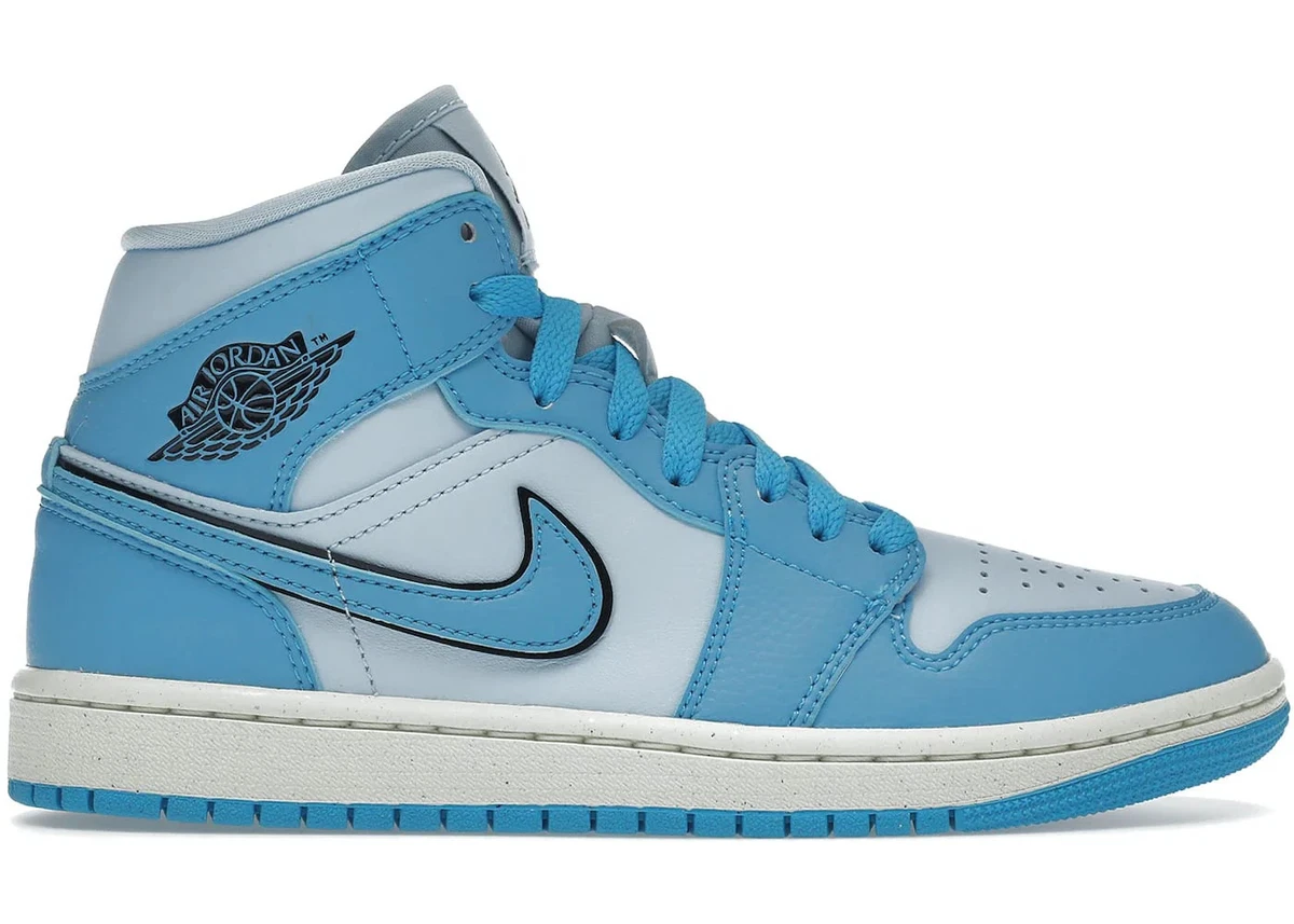 Jordan 1 SE Mid Ice Blue W for sale | eBay