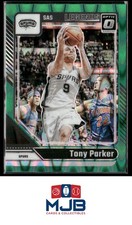 2024-25 Donruss Optic Tony Parker Green Seismic #235 San Antonio Spurs