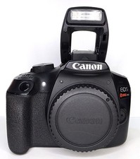 Canon EOS Rebel T6 18MP DSLR Camera Body Only Tested w/3 Batteries  Charger