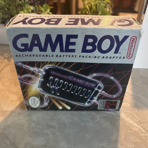 Nintendo Original Game Boy Rechargeable Battery Pack AC Adapter CIB