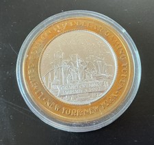 New York New York Casino Grand Opening Token .999 Fine Silver – January 3, 1997