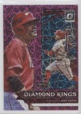 2022 Panini Donruss Optic Diamond Kings Pink Velocity Prizm /249 Joey Votto 0nr3