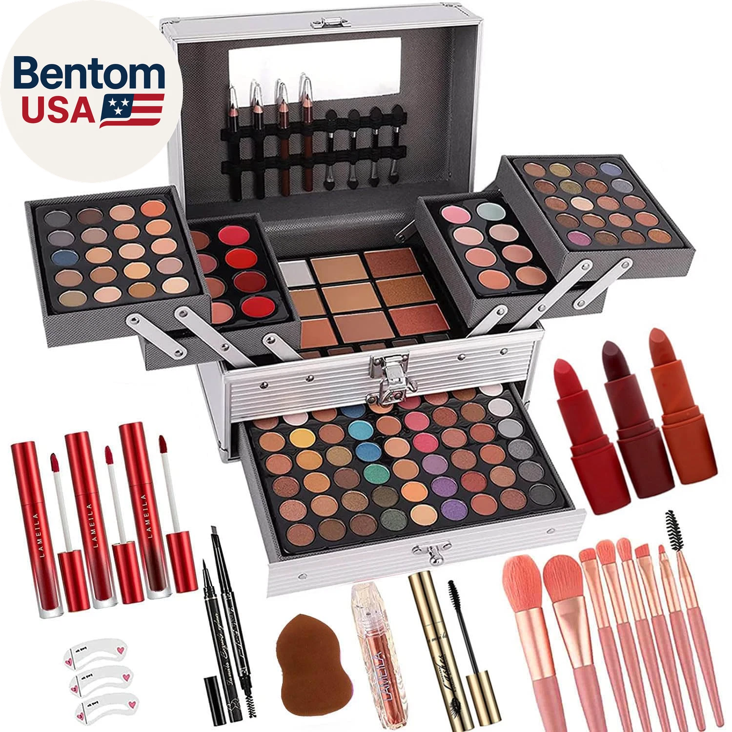 132 Color All- In- One Makeup for Women Full Kit,Professional Makeup Kit,Makeup
Opens in a new windo