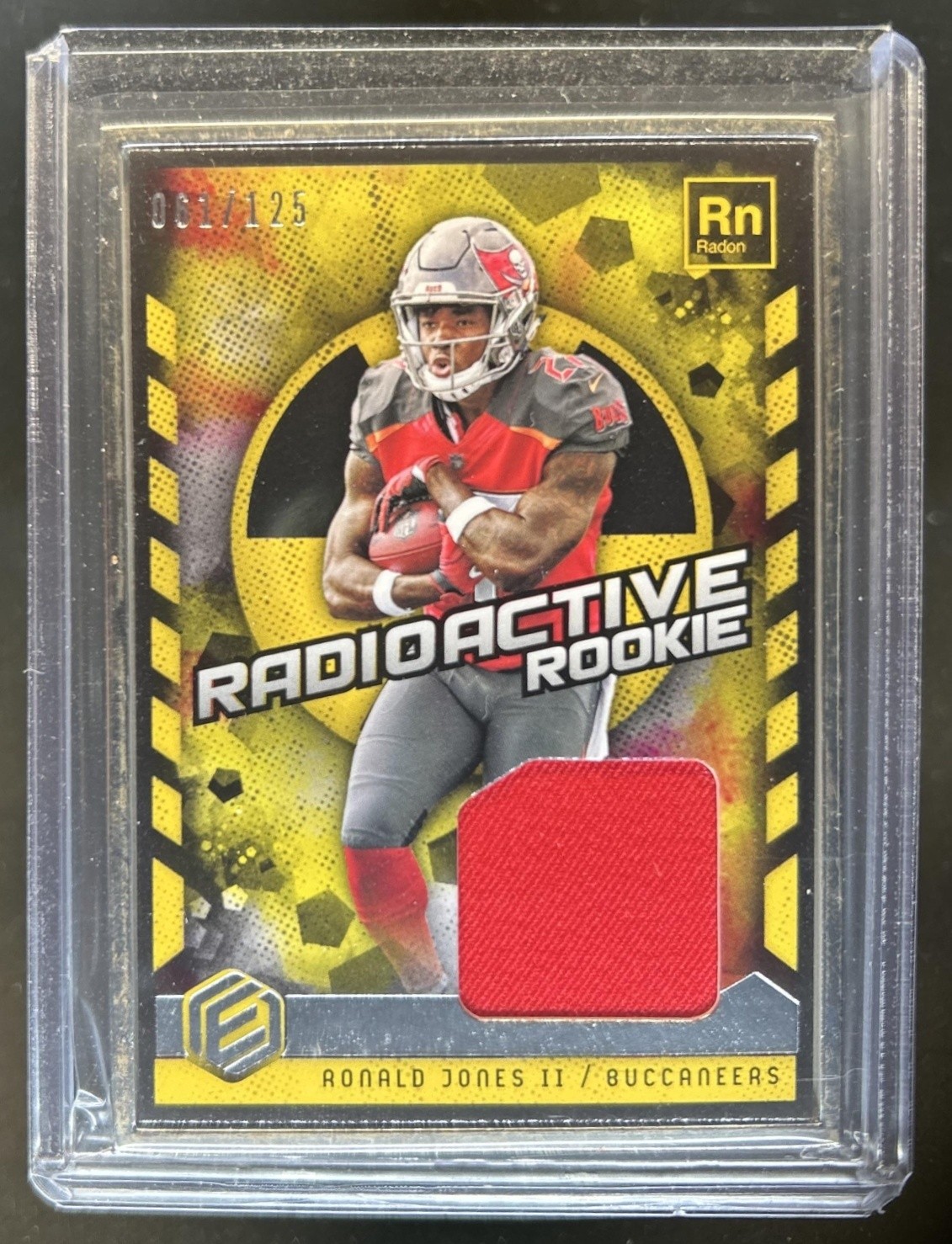 Ronald Jones II Panini Unparalleled Rookie Jersey Autographs #RJ Rookie Jersey Autographs