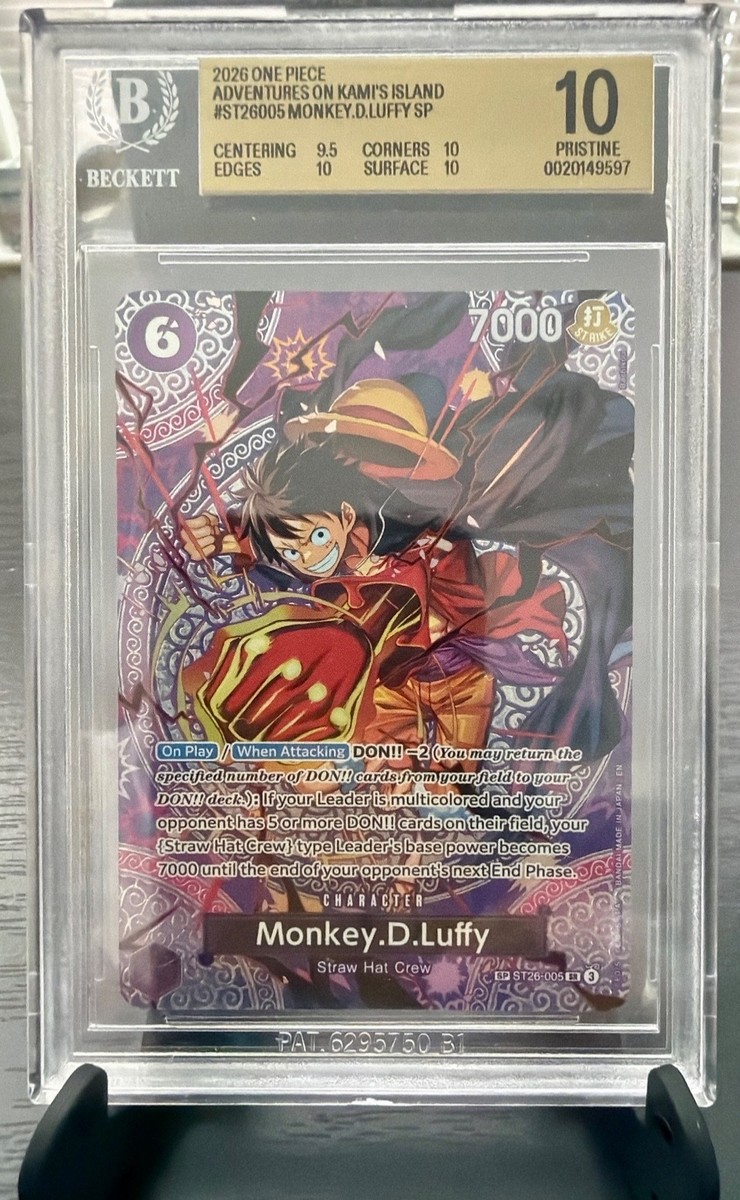 モンキー・D・ルフィ SP ST26-005 スペシャルカード Monkey.D.Luffy (SP) ST26-005 Adventure on Kami's Island Foil for