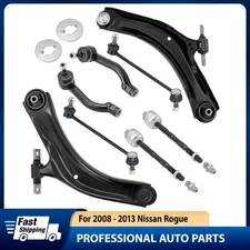 Front Lower Control Arm Ball Joint Sway Bar Tie Rod For 2008-2013 Nissan Rogue