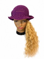 Purple fedora With Extensions