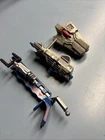 Vintage 1985 86 He Man MOTU Weapons & Accessories Lot Mega laser Stilts