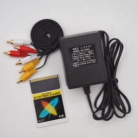 NEC PC Engine INTERFACE UNIT IFU-30 CD-ROM2 Console System Boxed Tested NTSC-J