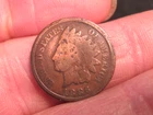 1886 TII, INDIAN HEAD CENT/PENNY,  FREE SHIPPING  (#522E)