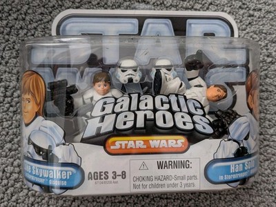 Star Wars Galactic Heroes Luke Skywalker & Han Solo in Stormtrooper Disguise 