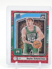 BAYLOR SCHEIERMAN 2024-25 OPTIC PRIZM RED INTERNATIONAL RATED ROOKIE Q5722