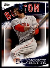 2019 Topps Mookie Betts Highlights #MB-12 Boston Red Sox