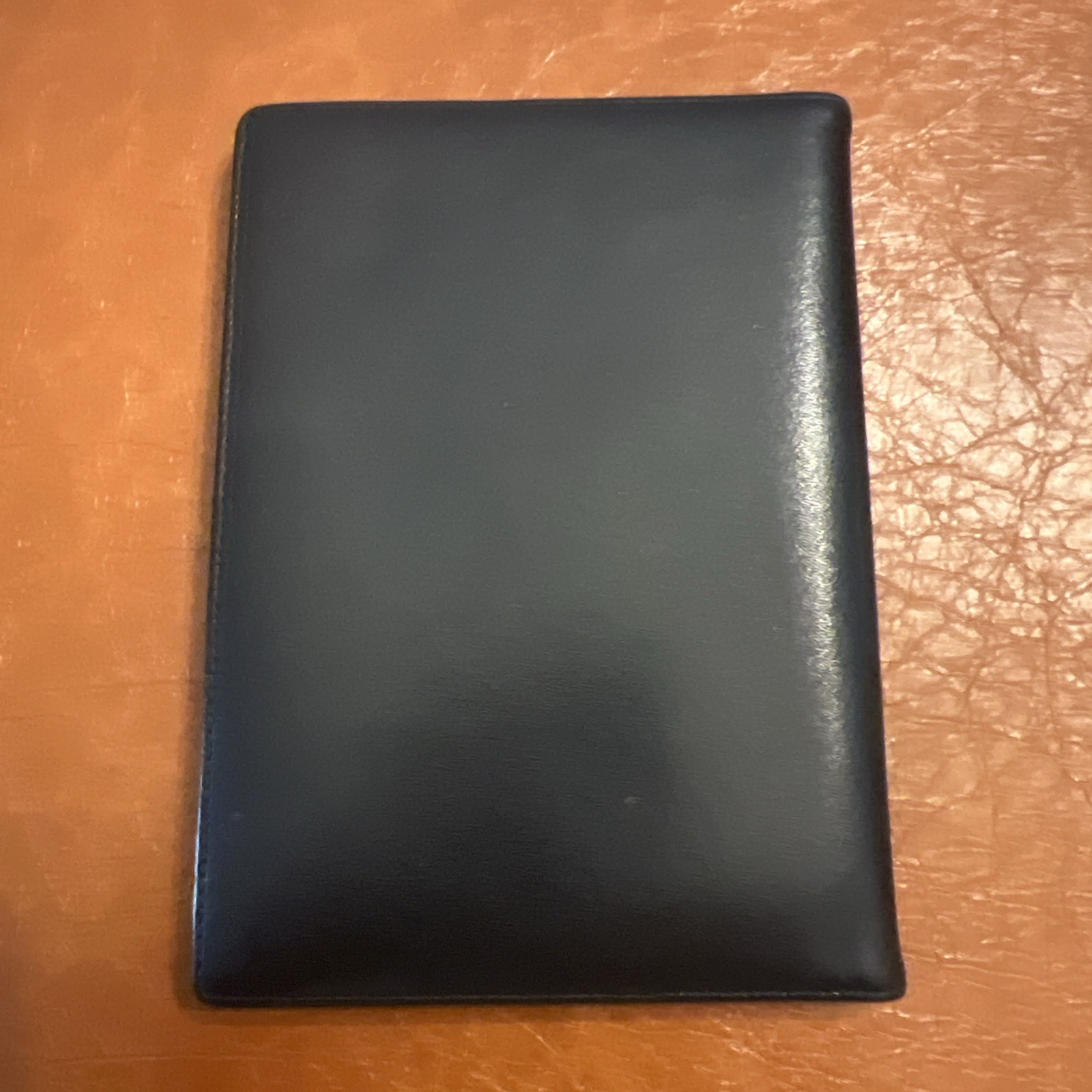 Montblanc Meisterstück Black Leather Passport Holder Bifold Wallet image 2