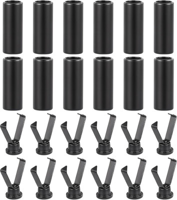 12Pcs Metal Shoe lace Ends Tips, Shoelace Belt Cords Hat Cords Jackets Replaceme