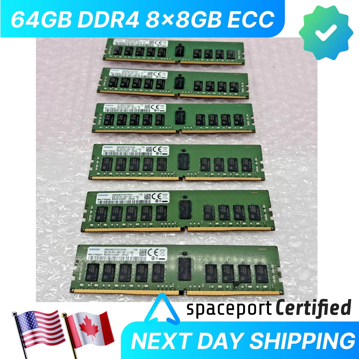 Samsung DDR4 SDRAM 64 GB Total Capacity Memory (RAM) for sale | eBay