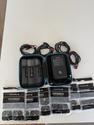 Compex Sport Elite 3.0 w/6 Sets Of Brand New Electrodes