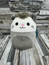 Kelly Squishmallows Luanne Mouse 8" Plush Soft Toy Stuffed Animal, Pink Tail