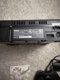 SEGA Saturn Console Model 1 USA MK-80000 + 1 OEM Controllers + Virtual Fighter 2