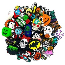50pcs Halloween Silicone Focal Beads for Pens Bulk, Different Random Mix Sili...
