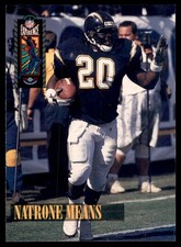 1994 Classic NFL Experience - Natrone Means #86