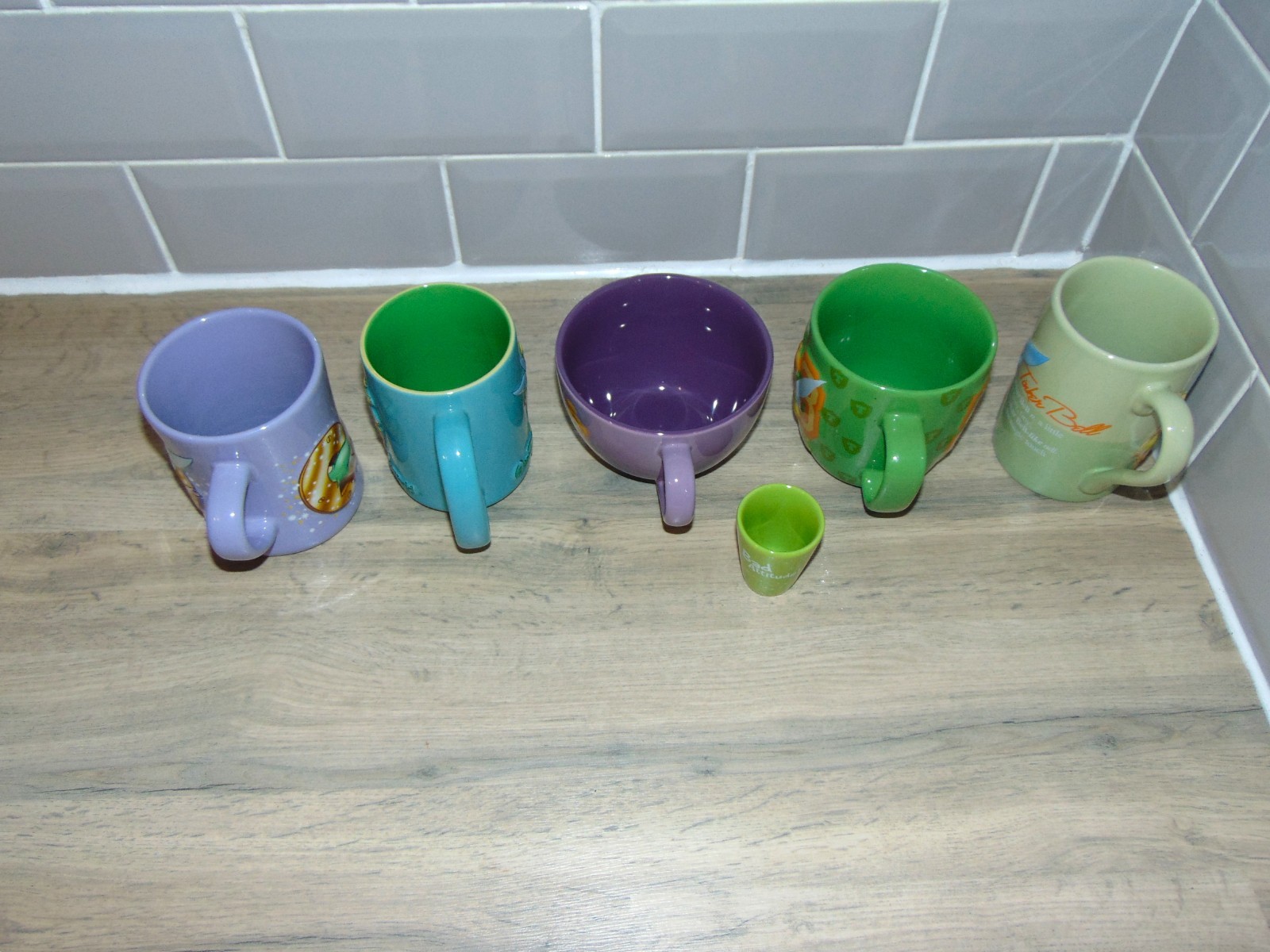 Disney Tinkerbell 3D Embossed Double-Sided Mugs/Cups - Store/Disneyland Resort