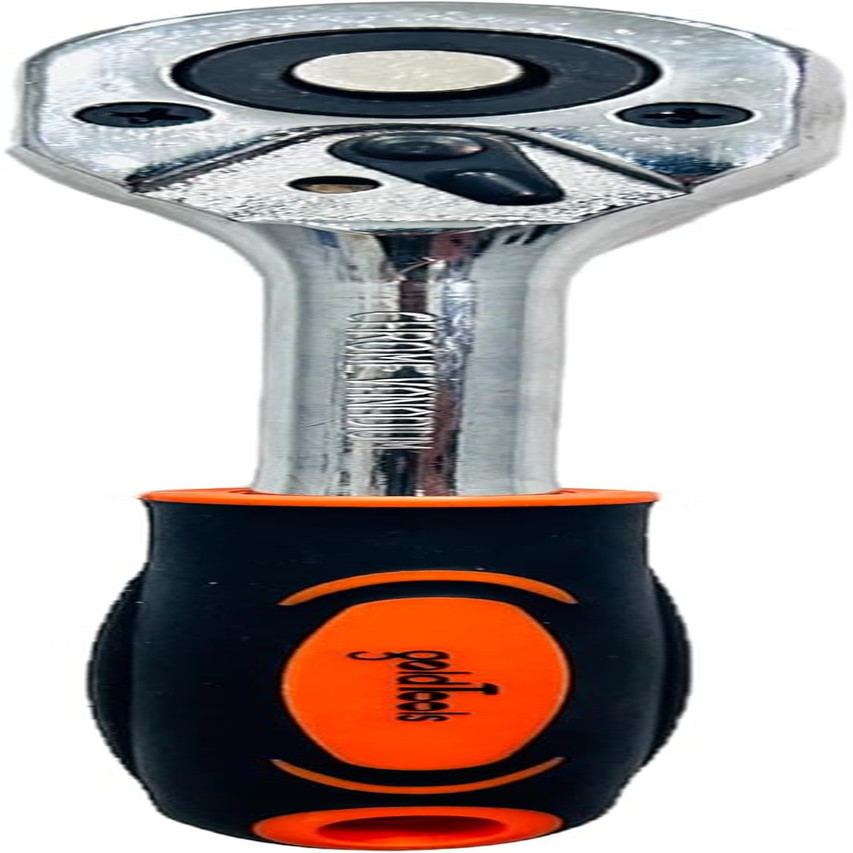 Chiave a Cricchetto Reversibile Da 1/2" Con 24 Denti in Acciaio Cromato Vanadio,