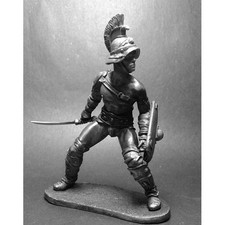   Thracian Gladiator 1th BC UnPainted Miniature Tin Figurine 54 mm 1/32  