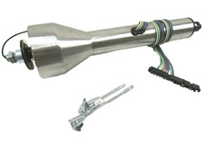 Chevy 16 Universal Straight Steering Column Non Tilt Natural S81071 Chevy 16 Universal Straight Steering Column Non Tilt Natural S81071