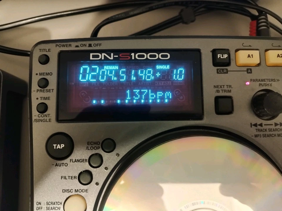 Denon DN-S1000 Dj CD MP3 plyer - Bild 3 von 4